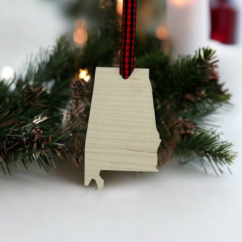 Alabama Simple Ornament