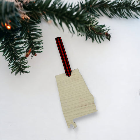 Alabama Simple Ornament