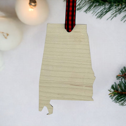 Alabama Simple Ornament