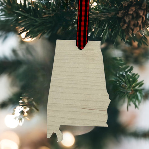 Alabama Simple Ornament