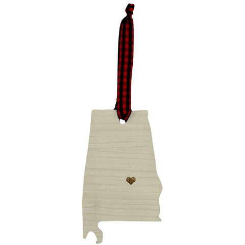Alabama Custom Home Town Ornament