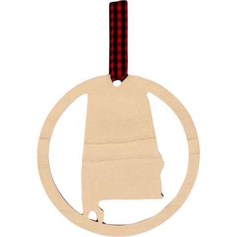 Alabama Border Ornament