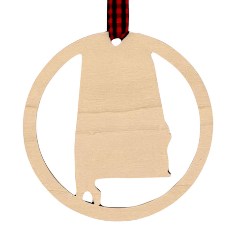Alabama Border Ornament