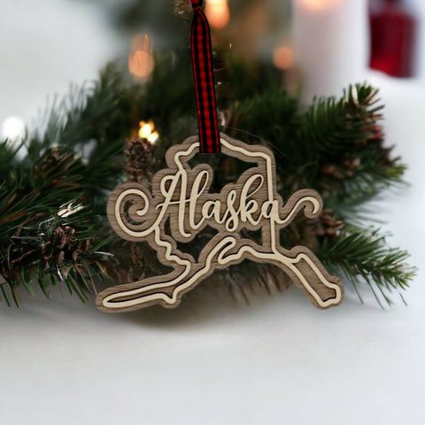 Alaska Double Layer Ornament