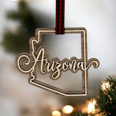 Arizona Double Layer Ornament