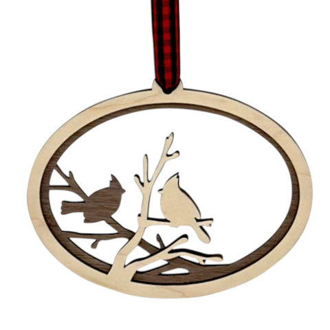Wooden Bird Ornament