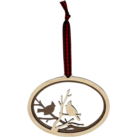 Wooden Bird Ornament