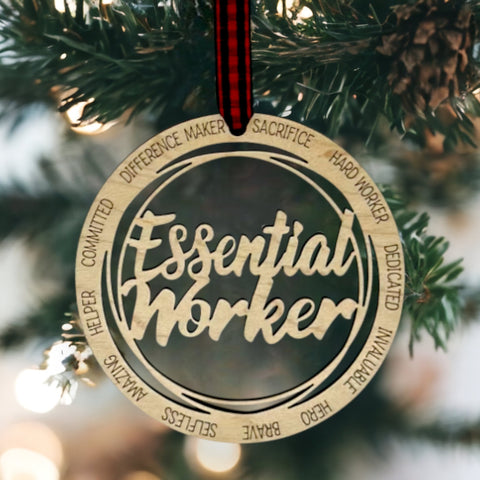Essential Worker Ornament
