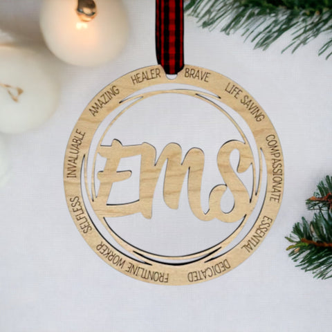 EMS Christmas Ornament