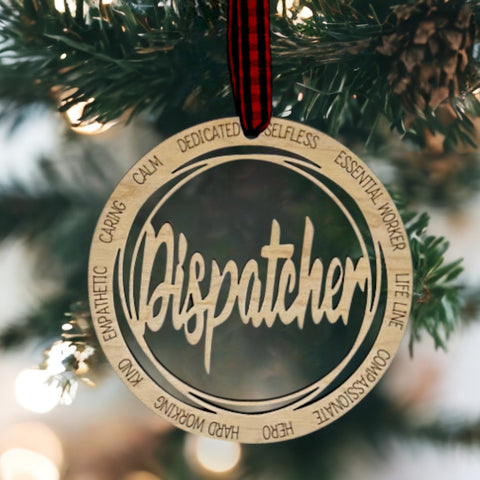 Dispatcher Christmas Ornament