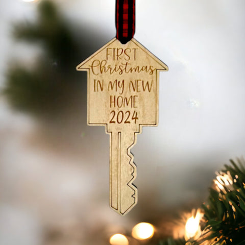 First Christmas in Our New Home Ornament