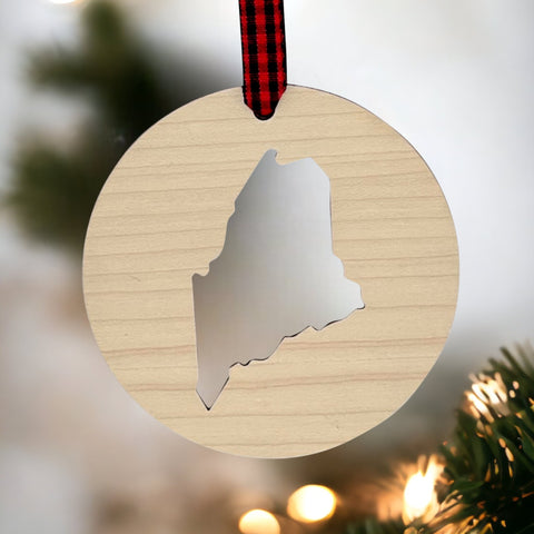 Maine Cut Out Ornament