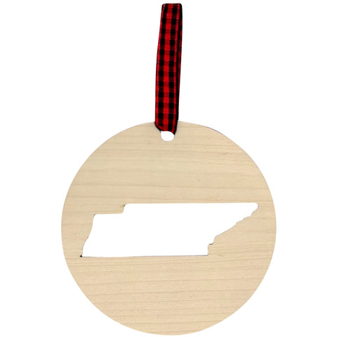 Tennessee Cut Out Ornament