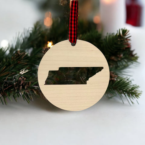 Tennessee Cut Out Ornament
