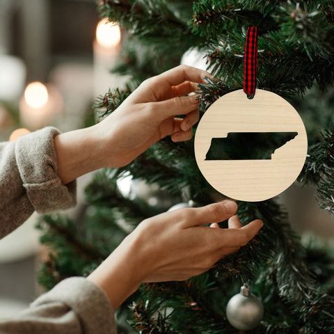 Tennessee Cut Out Ornament