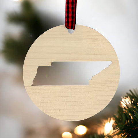 Tennessee Cut Out Ornament