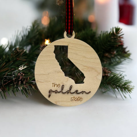 California Nickname Ornament