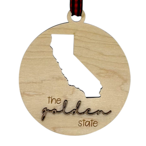 California Nickname Ornament