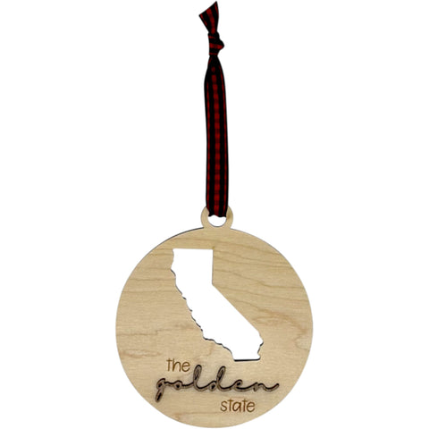 California Nickname Ornament