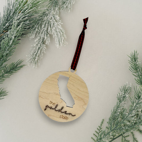 California Nickname Ornament