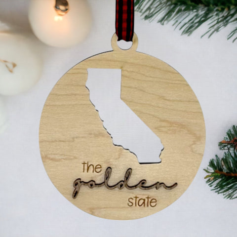 California Nickname Ornament
