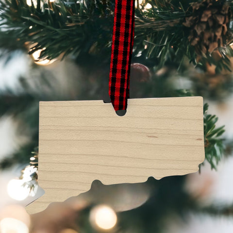 Connecticut Simple Ornament