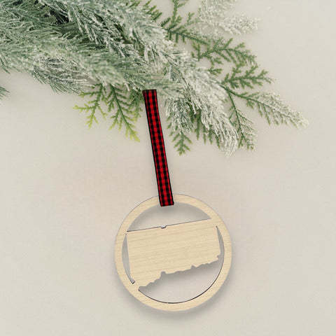 Connecticut Border Ornament