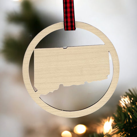 Connecticut Border Ornament