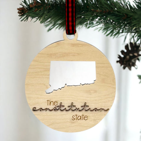 Connecticut Nickname Ornament