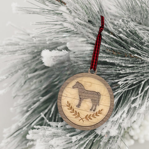 Farm Horse Ornament