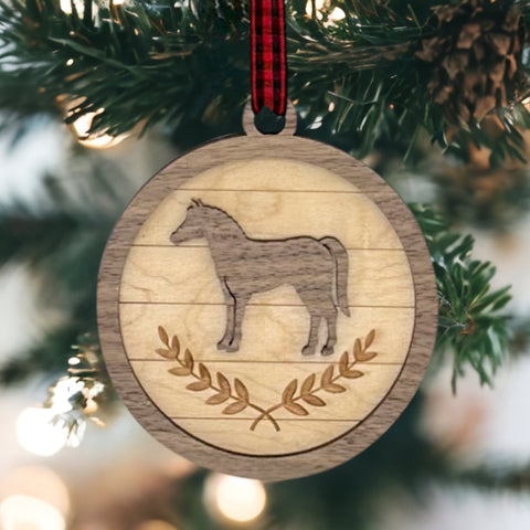 Farm Horse Ornament