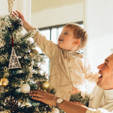 Festive Christmas Tree Ornament