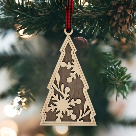 Festive Christmas Tree Ornament