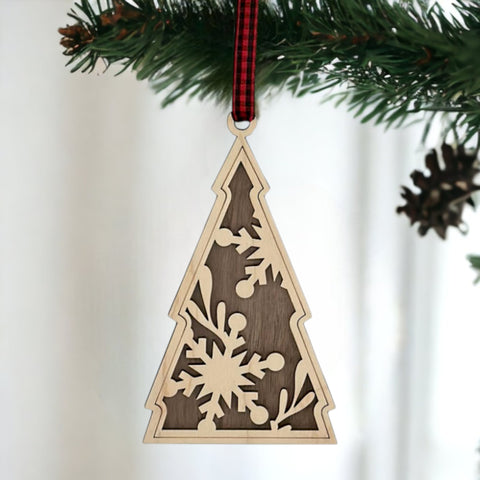 Festive Christmas Tree Ornament