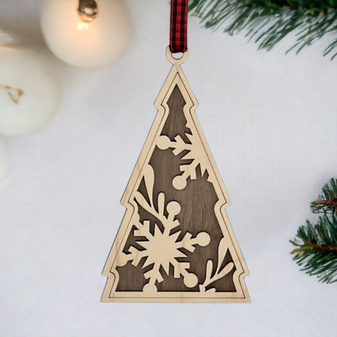 Festive Christmas Tree Ornament