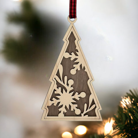 Festive Christmas Tree Ornament