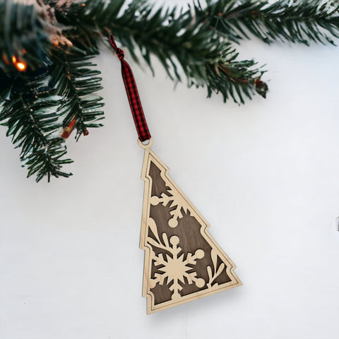 Festive Christmas Tree Ornament