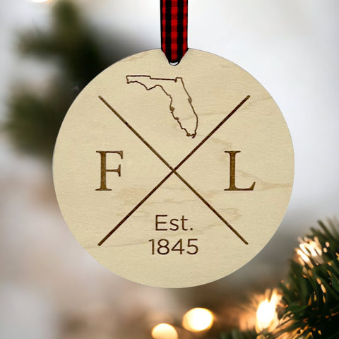 Florida Established Ornament