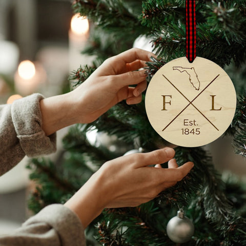 Florida Established Ornament