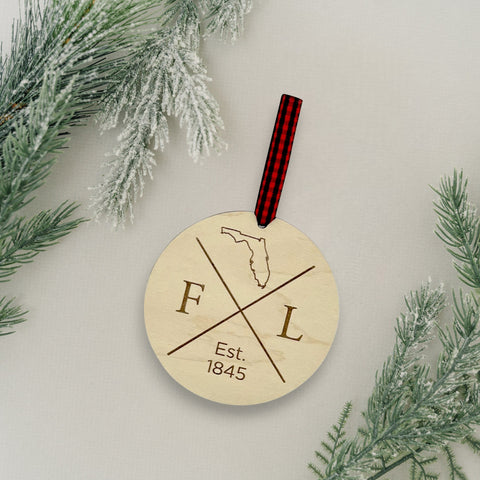 Florida Established Ornament