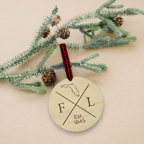 Florida Established Ornament