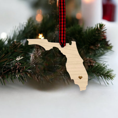 Florida Custom Home Town Ornament