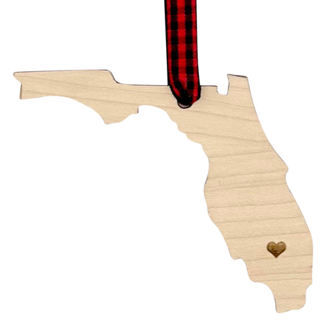 Florida Custom Home Town Ornament