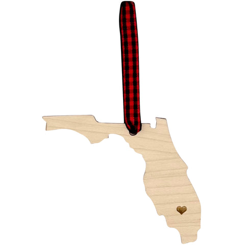 Florida Custom Home Town Ornament
