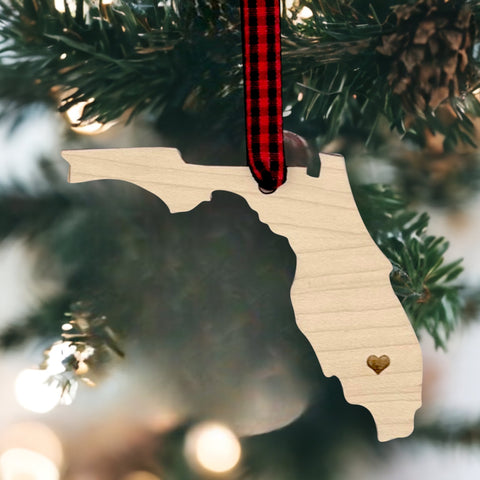 Florida Custom Home Town Ornament