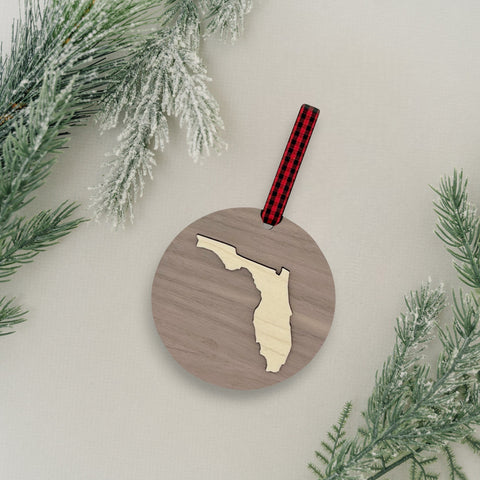 Florida Raised Ornament