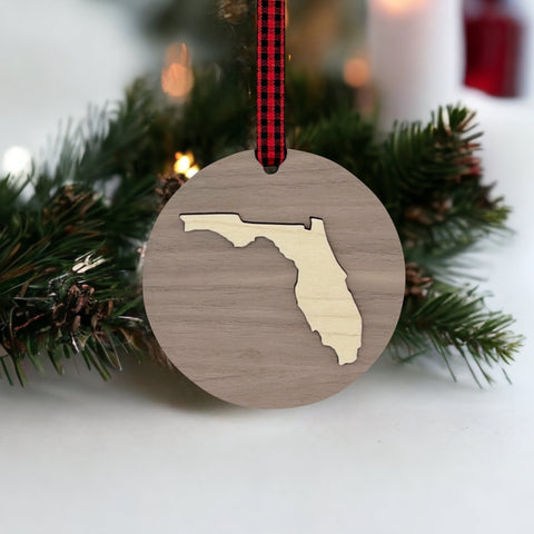 Florida Raised Ornament