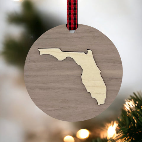 Florida Raised Ornament