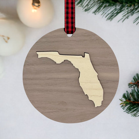 Florida Raised Ornament