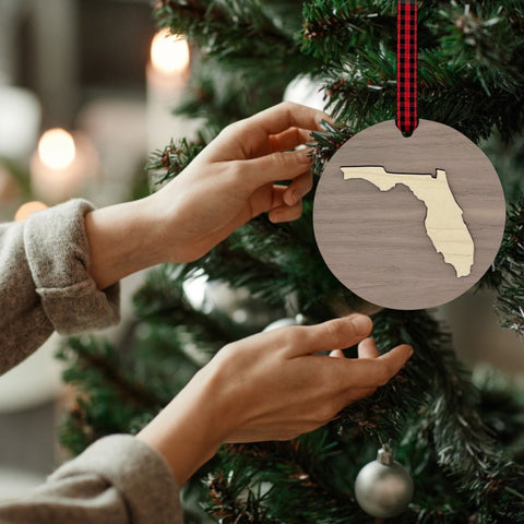 Florida Raised Ornament